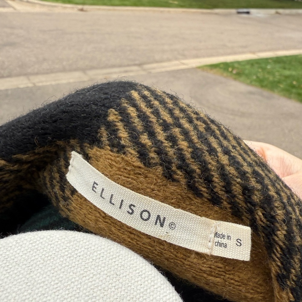 Ellison plaid jacket with fringe - Picture 9 of 9